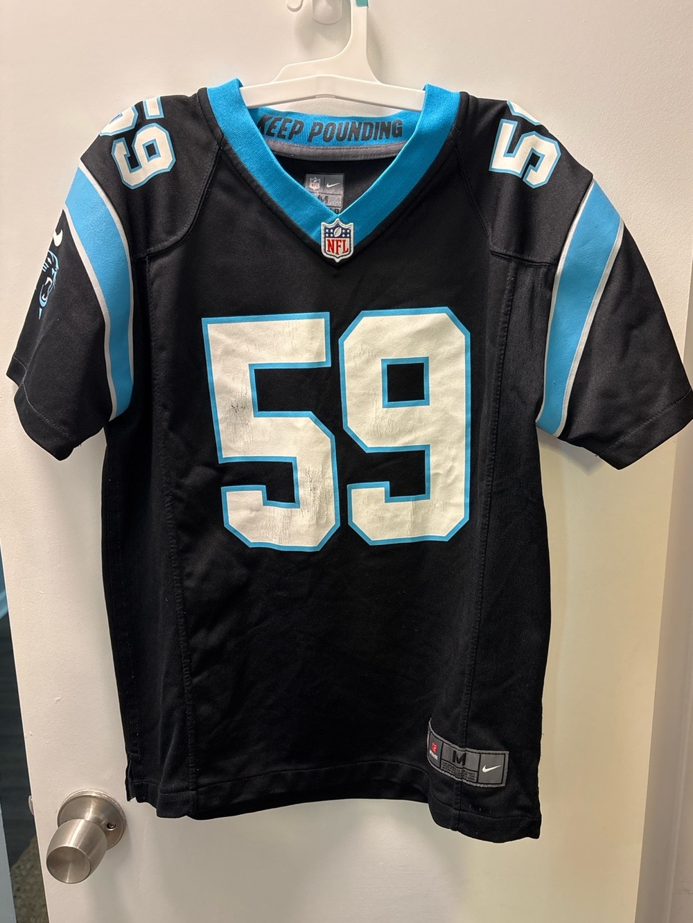Youth Luke Kuechly Panthers Jersey